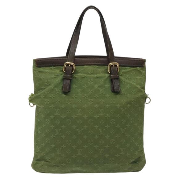 LOUIS VUITTON Monogram Mini Françoise Tote Bag Tst Khaki M92422 - Picture 3 of 16